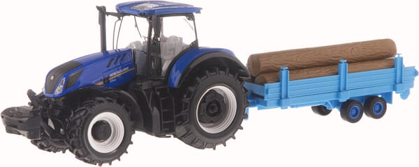 Tractor New Holland T7.315 cu remorcă de încărcat lemne BB1844068