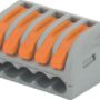 Cutie de conexiuni 5 conductori tip 222 Wago 222415