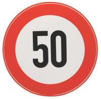 Autocolant indicator limită de viteză 50km/h Mazon BF50S