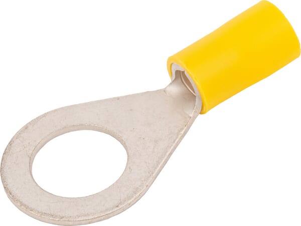 Conector inelar, galben, 4-6mm² diametru 10mm² (50 buc.), Kramp LA9080KR