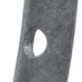 Vârf cultivator 127x40x6mm, reversibil, plat, 1 gaură 51201312000040