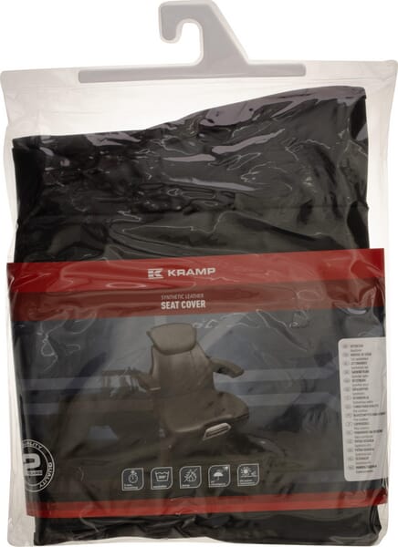 Husă scaun PVC neagră potrivită pentru Grammer I62346KR