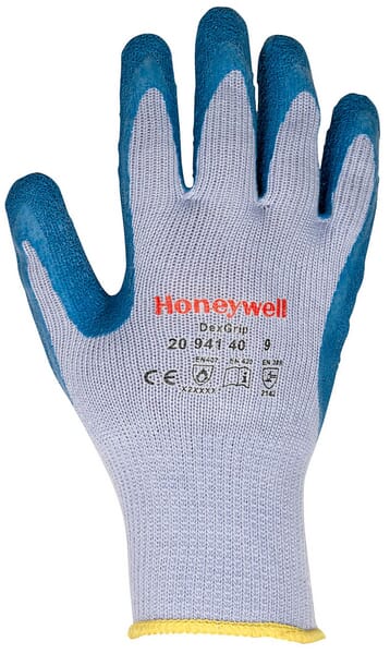 Mănusi de lucru bumbac/poliamidă 25cm lungime mărime 9/L DexGrip Honeywell 209414009
