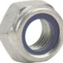 Piuliță hexagonală autoblocantă joasă cu inserție plastic DIN985 M12x1,5mm grupa 8 697373N