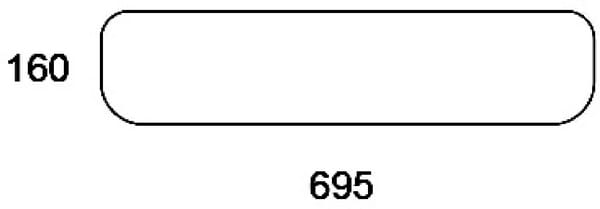 Panou de sticlă 312810050100N