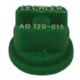 Duză ventilator plat AD 120° 015 verde din plastic Lechler AD120015POM