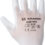Mănuși Kramp 1.001 albe 7/S KG0100307