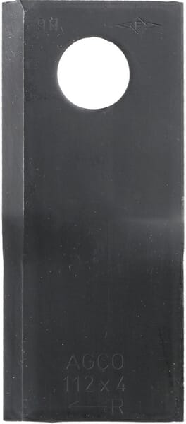 Lamă cositoare dreapta 112x48x4mm orificiu 19mm pachet 25 buc. potrivită pentru Fella 134308