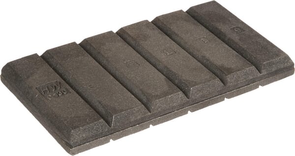 Bandă uzură dințată 240x130x23mm notched CCB24013023N