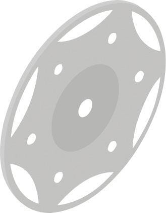 Capac butuc alb D=120mm 28600002270