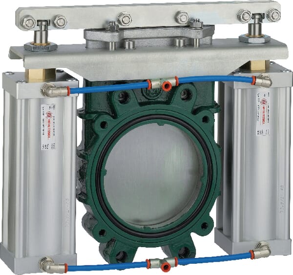 Vană cuțit compactă 4″ pneumatică ARZO0101100561