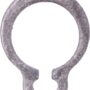 Inel de siguranță exterior pentru arbore DIN471 7x0,8mm oțel Kramp 47107P001