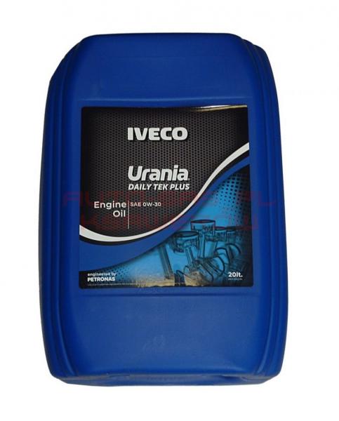 Ulei de motor URANIA IVECO DAILY TEK PLUS 0W30 (20L) 18-1811 SC1 LV 21 C.T.R. Nr. I169.L21