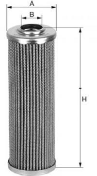Filtru hidraulic Uniflux Filters XH503 echivalent Mann Hummel HD 414/2, HIFI Filter SH 52528